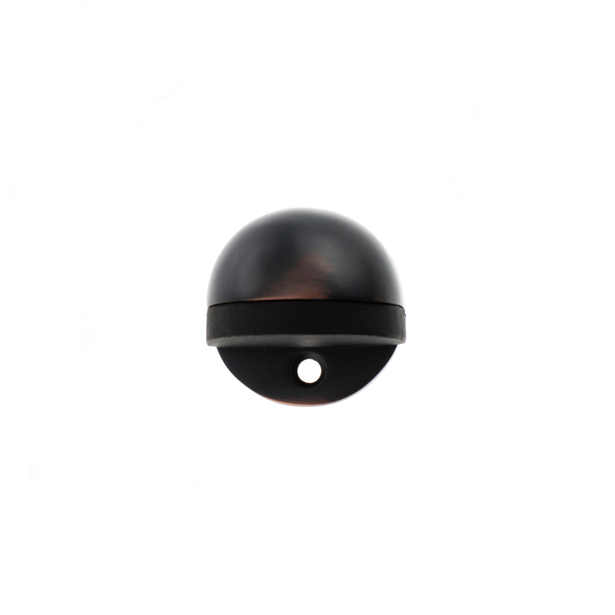 Quality image of Atlantic Half-Moon Premium Floor Mounted Door Stop - Antique Copper | Sku. adshmpac | available from Trade Door Handles.