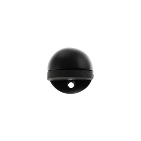 Quality image of Atlantic Half-Moon Premium Floor Mounted Door Stop - Matt Black | Sku. adshmpmb | available from Trade Door Handles.