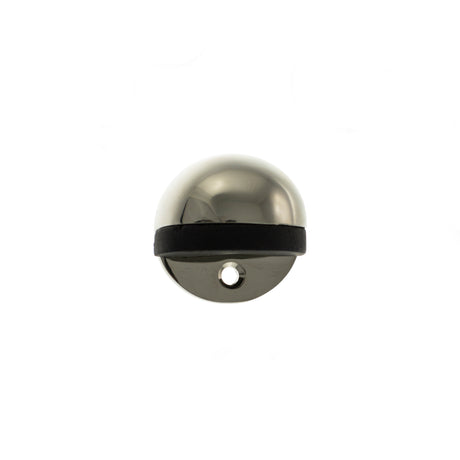 Quality image of Atlantic Half-Moon Premium Floor Mounted Door Stop - Polished Nickel | Sku. adshmppn | available from Trade Door Handles.