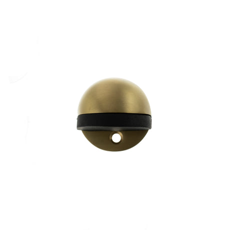 Quality image of Atlantic Half-Moon Premium Floor Mounted Door Stop - Satin Brass | Sku. adshmpsb | available from Trade Door Handles.