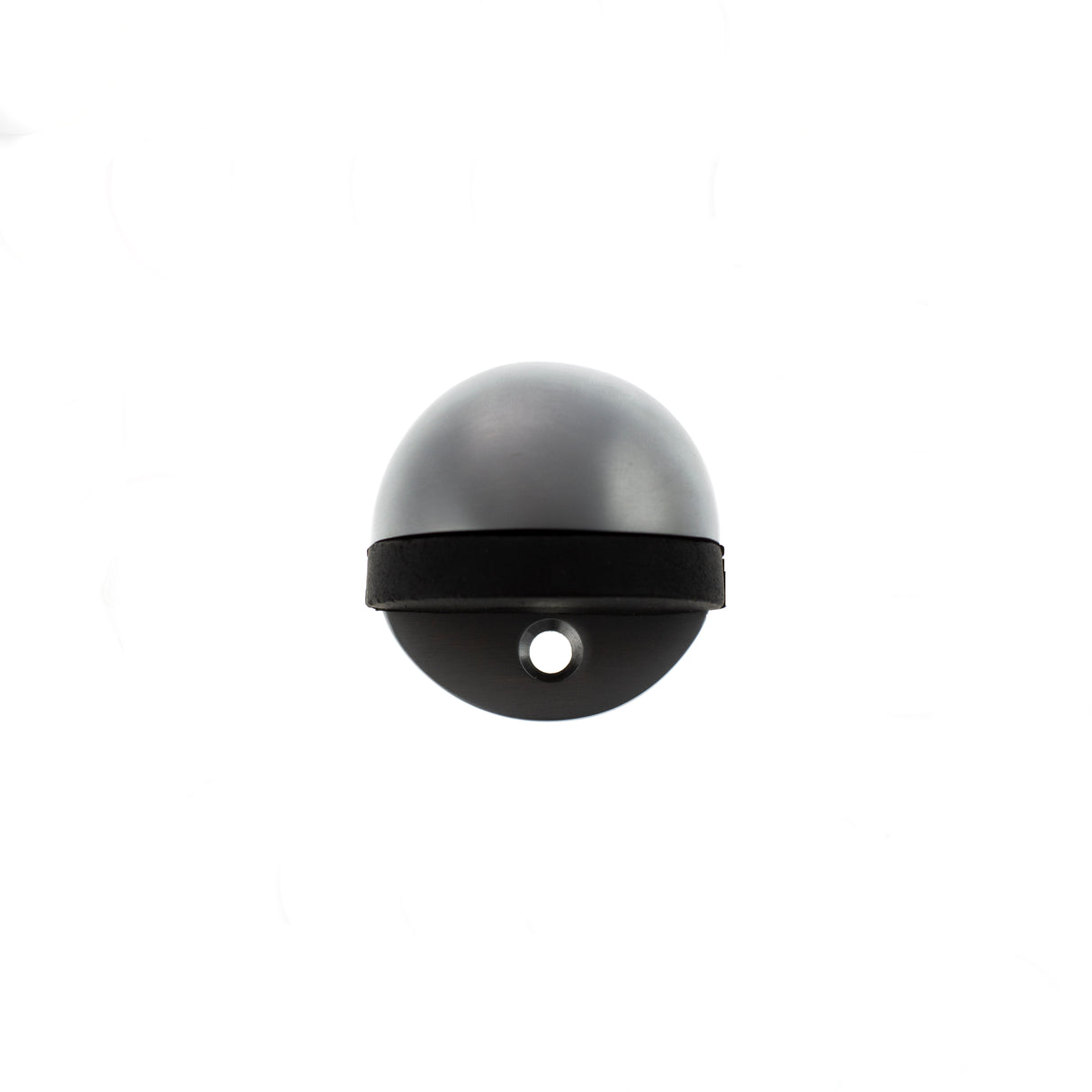 Quality image of Atlantic Half-Moon Premium Floor Mounted Door Stop - Satin Chrome | Sku. adshmpsc | available from Trade Door Handles.