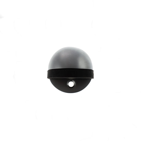 Quality image of Atlantic Half-Moon Premium Floor Mounted Door Stop - Satin Chrome | Sku. adshmpsc | available from Trade Door Handles.