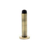 Quality image of Atlantic Premium Wall Mounted Door Stop on Concealed Fix Rose - Antique Brass | Sku. adswpab | available from Trade Door Handles.