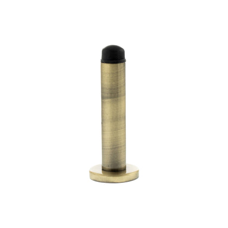 Quality image of Atlantic Premium Wall Mounted Door Stop on Concealed Fix Rose - Antique Brass | Sku. adswpab | available from Trade Door Handles.