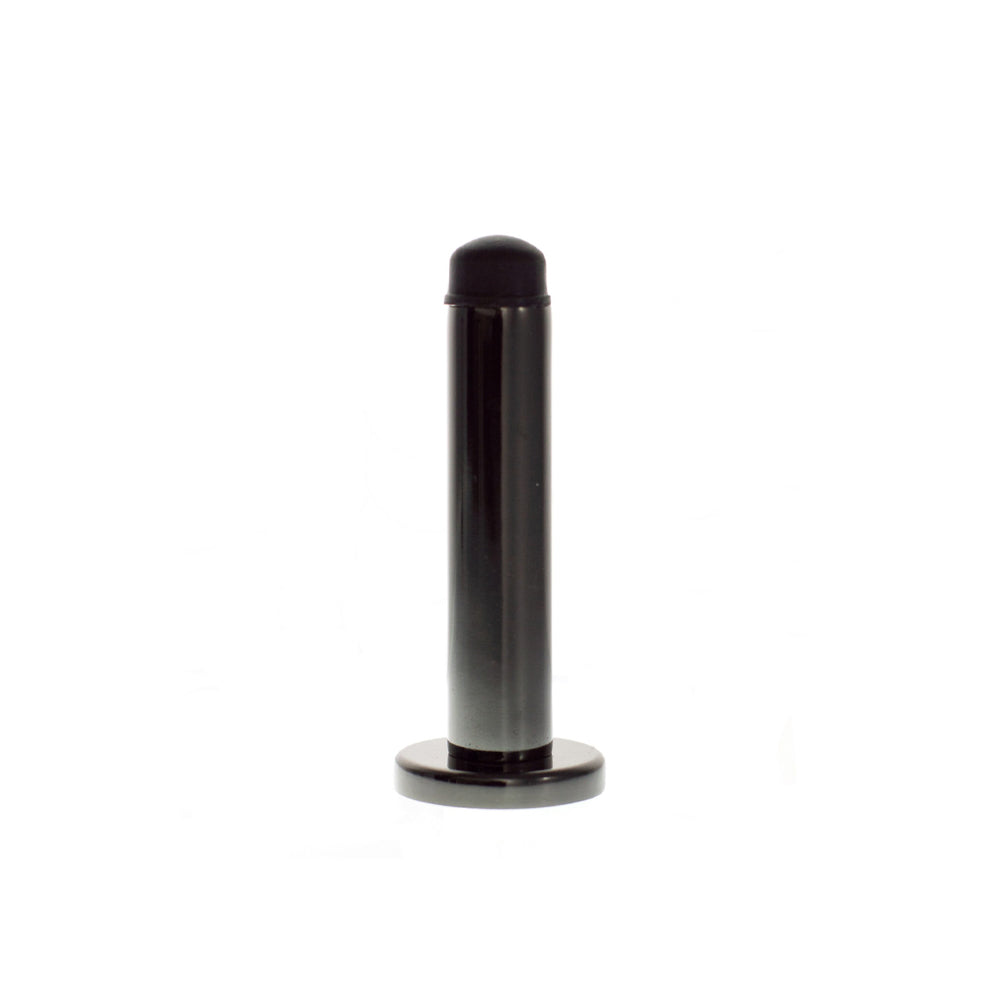 Quality image of Atlantic Premium Wall Mounted Door Stop on Concealed Fix Rose - Black Nickel | Sku. adswpbn | available from Trade Door Handles.