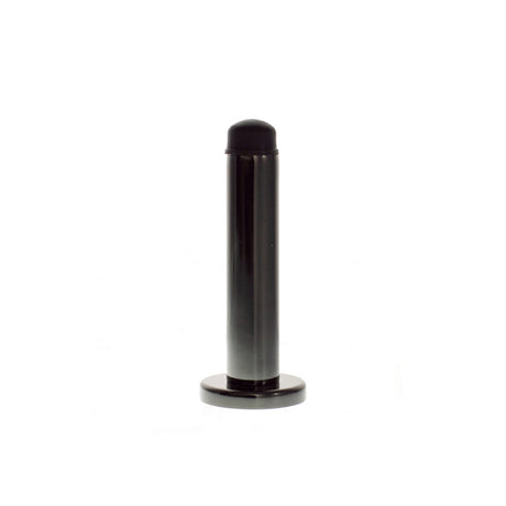 Quality image of Atlantic Premium Wall Mounted Door Stop on Concealed Fix Rose - Black Nickel | Sku. adswpbn | available from Trade Door Handles.