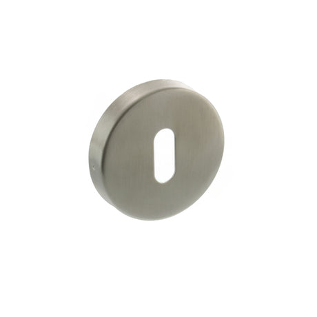 Quality image of Atlantic Key Escutcheons - Satin Stainless Steel | Sku. aescksss | available from Trade Door Handles.
