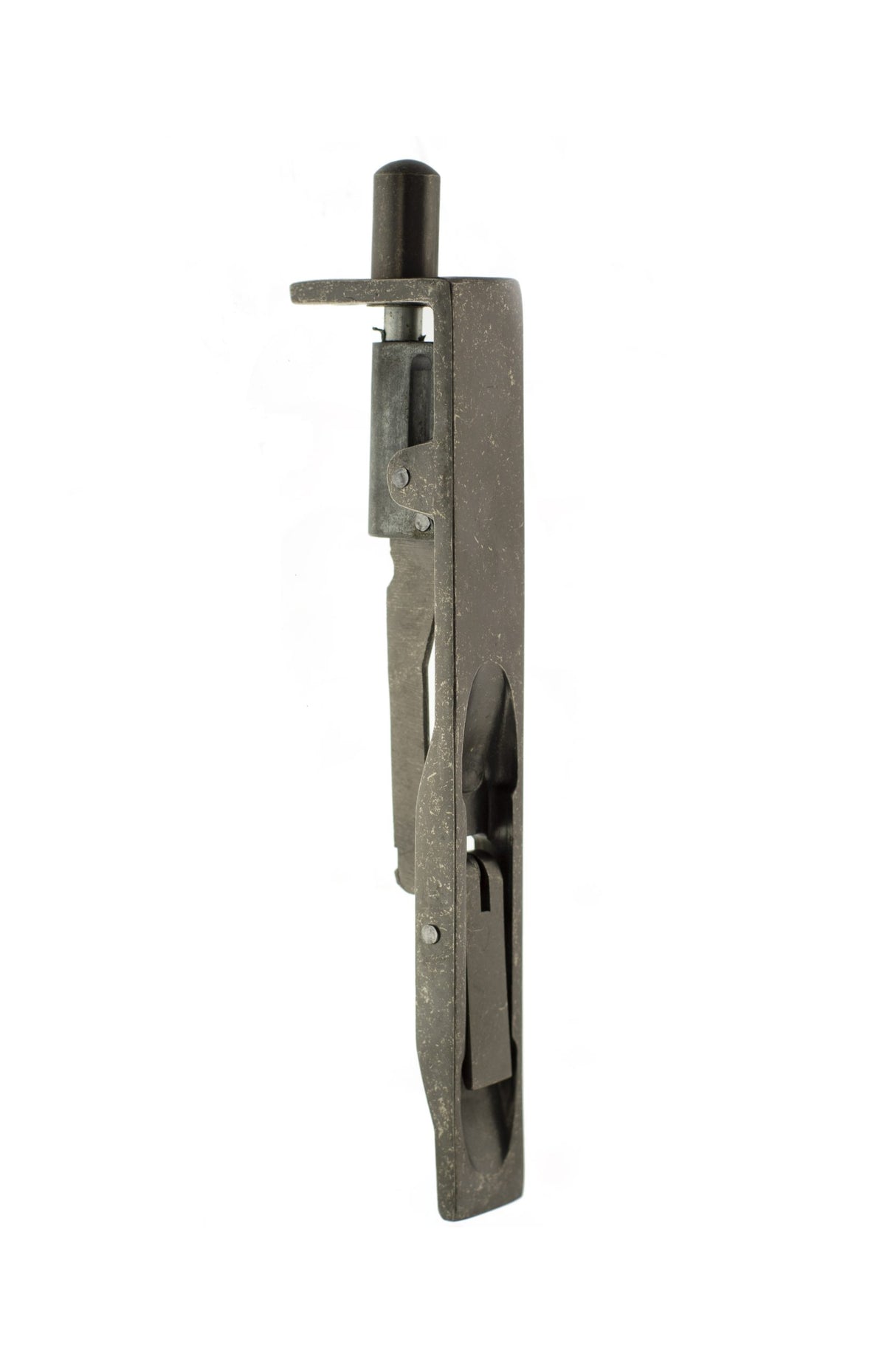 Quality image of Atlantic Lever Action Flush Bolt 150mm - Distressed Silver | Sku. afb15019ds | available from Trade Door Handles.