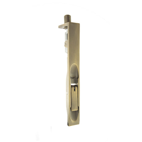 Quality image of Atlantic Lever Action Flush Bolt 150mm - Matt Antique Brass | Sku. afb15019mab | available from Trade Door Handles.