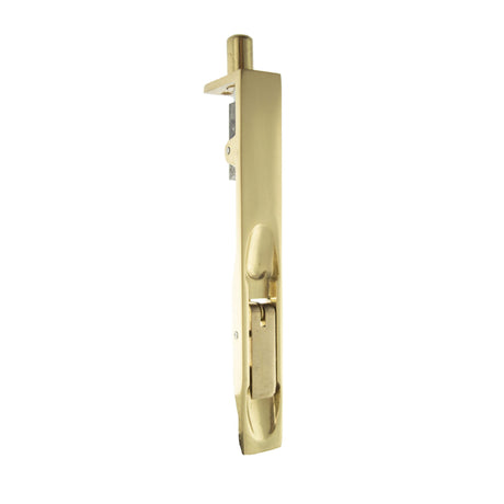 Quality image of Atlantic Lever Action Flush Bolt 150mm - Polished Brass | Sku. afb15019pb | available from Trade Door Handles.