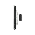 Quality image of AGB Polaris 2XT Magnetic Euro Profile Sashlock 50mm backset with strike plates for ALU doors - Matt Black | Sku. agb2xte50mb-alu | available from Trade Door Handles.