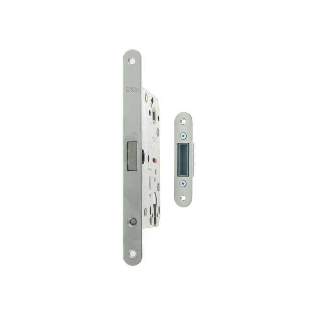 Quality image of AGB Polaris 2XT Magnetic Euro Profile Sashlock 50mm backset - Satin Chrome | Sku. agb2xte50sc | available from Trade Door Handles.