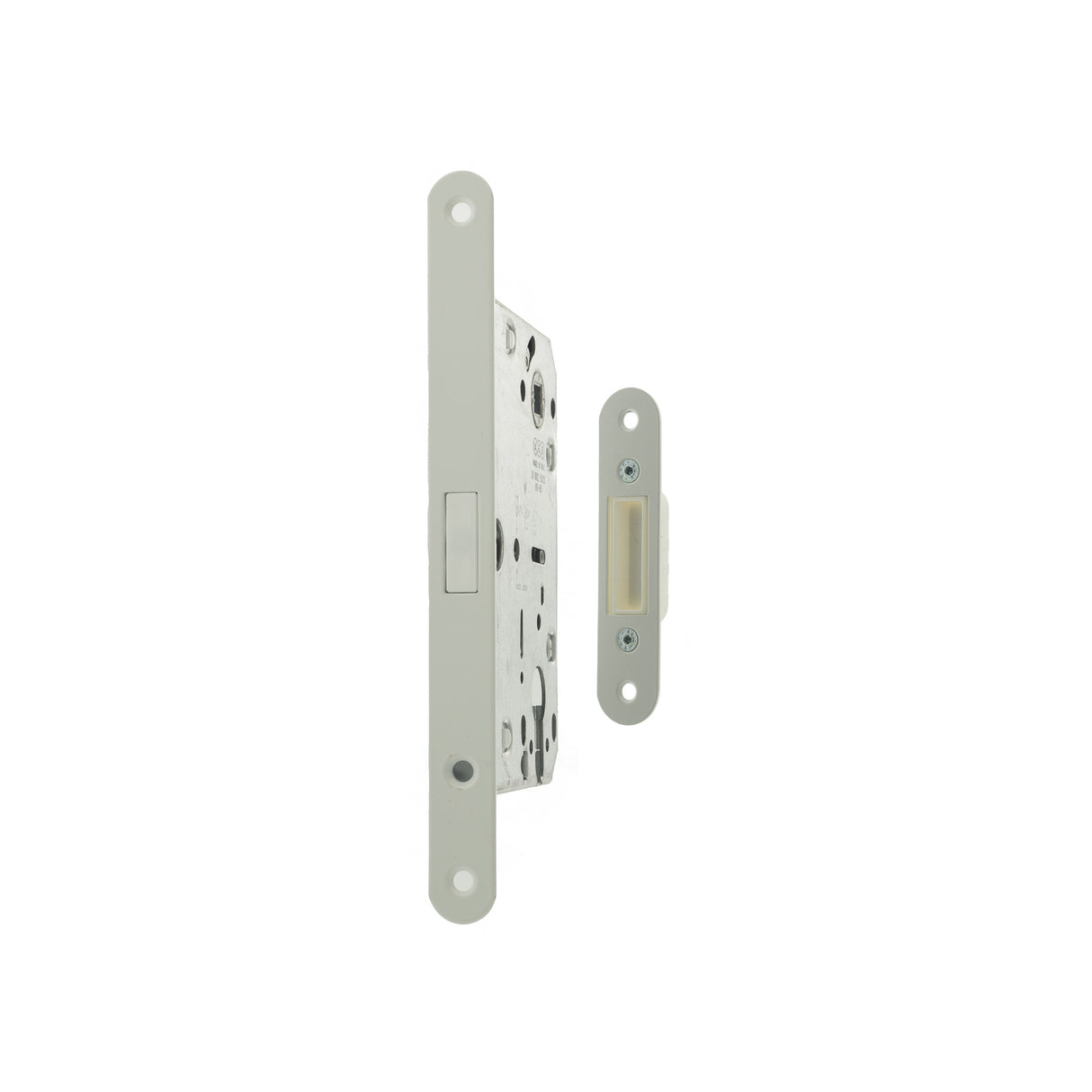 Quality image of AGB Polaris 2XT Magnetic Euro Profile Sashlock 50mm backset - White | Sku. agb2xte50wh | available from Trade Door Handles.