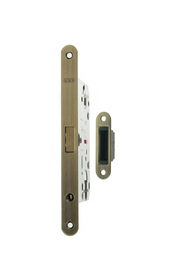 Quality image of AGB Polaris 2XT Magnetic Euro Profile Sashlock 50mm backset - Antique Brass | Sku. agb2xteab | available from Trade Door Handles.