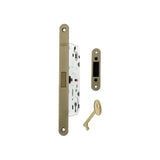Quality image of AGB Polaris 2XT Magnetic Key Sashlock 50mm backset - Antique Brass | Sku. agb2xtlkab | available from Trade Door Handles.