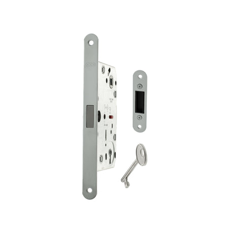 Quality image of AGB Polaris 2XT Magnetic Key Sashlock 60mm backset - Polished Chrome | Sku. agb2xtlkpc | available from Trade Door Handles.