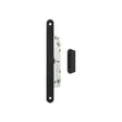 Quality image of AGB Polaris 2XT Magnetic Bathroom Lock 60mm backset with strike plates for ALU doors - Matt Black | Sku. agb2xtwcmb-alu | available from Trade Door Handles.