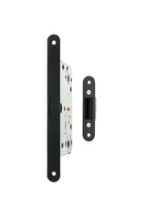 Quality image of AGB Polaris 2XT Magnetic Bathroom Lock 60mm backset - Matt Black | Sku. agb2xtwcmb | available from Trade Door Handles.