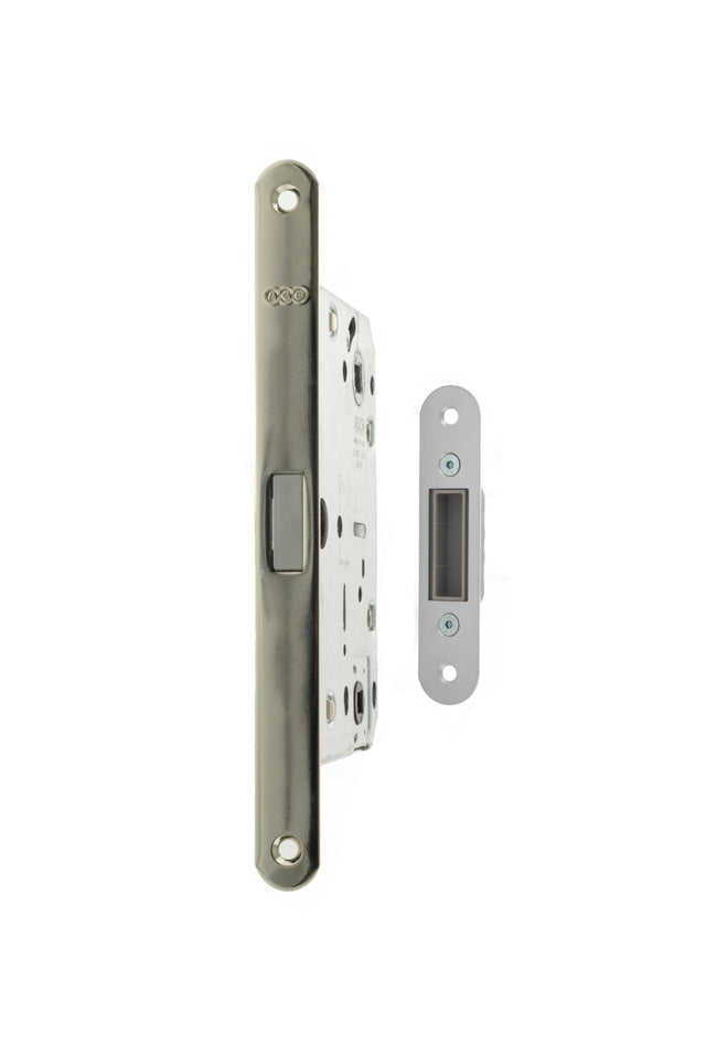Quality image of AGB Polaris 2XT Magnetic Bathroom Lock 60mm backset - Polished Chrome | Sku. agb2xtwcpc | available from Trade Door Handles.