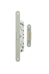 Quality image of AGB Polaris 2XT Magnetic Bathroom Lock 60mm backset - White | Sku. agb2xtwcwh | available from Trade Door Handles.