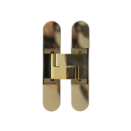 Quality image of AGB Eclipse Adjustable Concealed Hinge - Polished Brass | Sku. agbh32pb | available from Trade Door Handles.