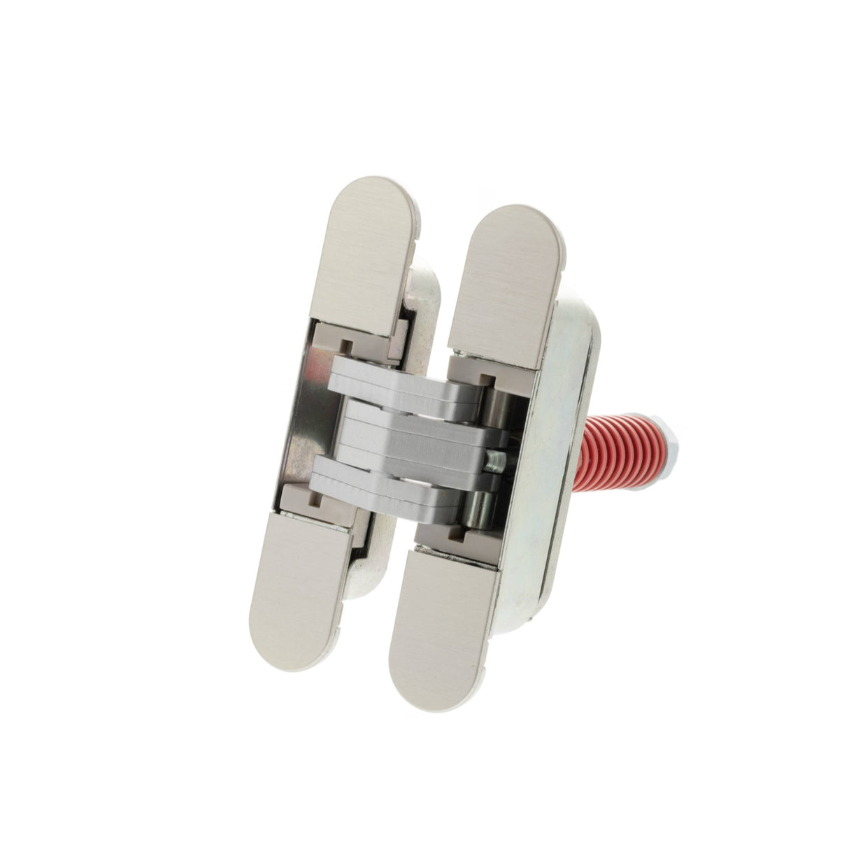 Quality image of AGB Eclipse 3.2 Heavy Duty Self-Close Concealed Hinge for 60kg door - Satin Nickel | Sku. agbh32shdsn | available from Trade Door Handles.