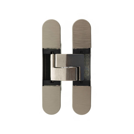 Quality image of AGB Eclipse Adjustable Concealed Hinge - Satin Nickel | Sku. agbh32sn | available from Trade Door Handles.
