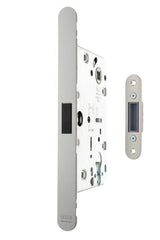 Quality image of AGB Revolution XT Magnetic Euro Profile Sashlock 60mm backset - Satin Chrome | Sku. agbmlesc | available from Trade Door Handles.