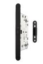 Quality image of AGB Revolution XT Magnetic Bathroom Lock 60mm backset - Matt Black | Sku. agbmlwcmb | available from Trade Door Handles.