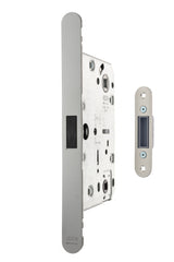 Quality image of AGB Revolution XT Magnetic Bathroom Lock 60mm backset - Satin Chrome | Sku. agbmlwcsc | available from Trade Door Handles.