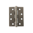Quality image of Atlantic Ball Bearing Hinges Grade 13 Fire Rated 4" x 3" x 3mm - Distressed Silver | Sku. ah1433ds | available from Trade Door Handles.