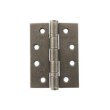 Quality image of Atlantic Ball Bearing Hinges Grade 13 Fire Rated 4" x 3" x 3mm - Distressed Silver | Sku. ah1433ds | available from Trade Door Handles.