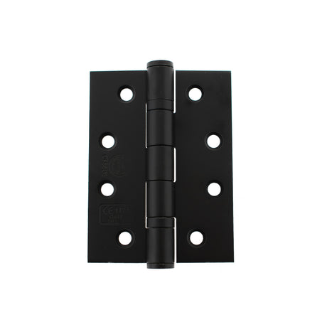 Quality image of Atlantic Ball Bearing Hinges Grade 13 Fire Rated 4" x 3" x 3mm - Matt Black | Sku. ah1433mb | available from Trade Door Handles.