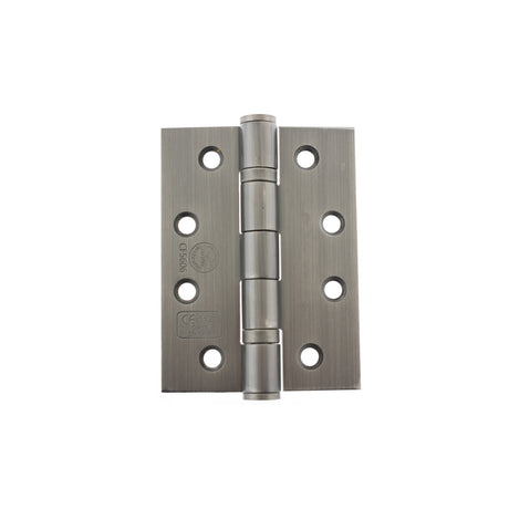 Quality image of Atlantic Ball Bearing Hinges Grade 13 Fire Rated 4" x 3" x 3mm - Matt Gun Metal | Sku. ah1433mbn | available from Trade Door Handles.