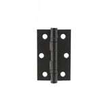 Quality image of Atlantic Ball Bearing Hinges 3" x 2" x 2mm - Matt Black | Sku. ah322mb | available from Trade Door Handles.