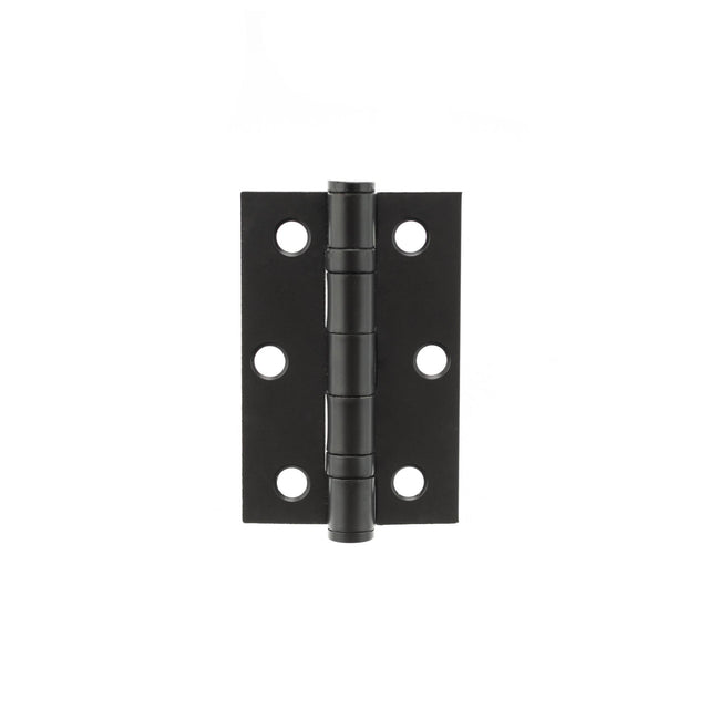 Quality image of Atlantic Ball Bearing Hinges 3" x 2" x 2mm - Matt Black | Sku. ah322mb | available from Trade Door Handles.