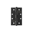 Quality image of Atlantic Slim Knuckle Ball Bearing Hinges 4" x 2.5" x 2.5mm - Matt Black | Sku. ah42525mb | available from Trade Door Handles.