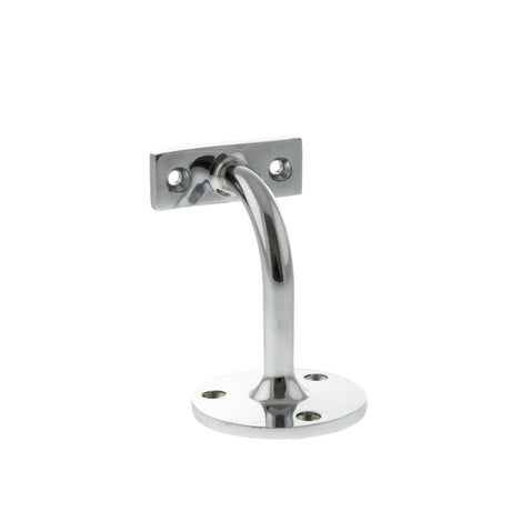 Quality image of Atlantic Heavy-duty Handrail Bracket 80mm Projection - Polished Chrome | Sku. ahb80pc | available from Trade Door Handles.