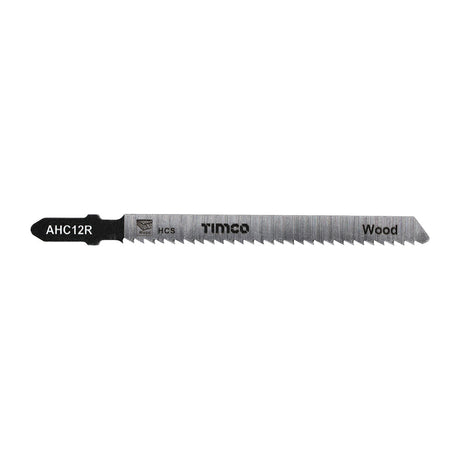 This is an image of Timco - Jigsaw Blades - Wood Cutting - HCS Blades - T101BR T101BR (5 Pieces Pack) AHC12R