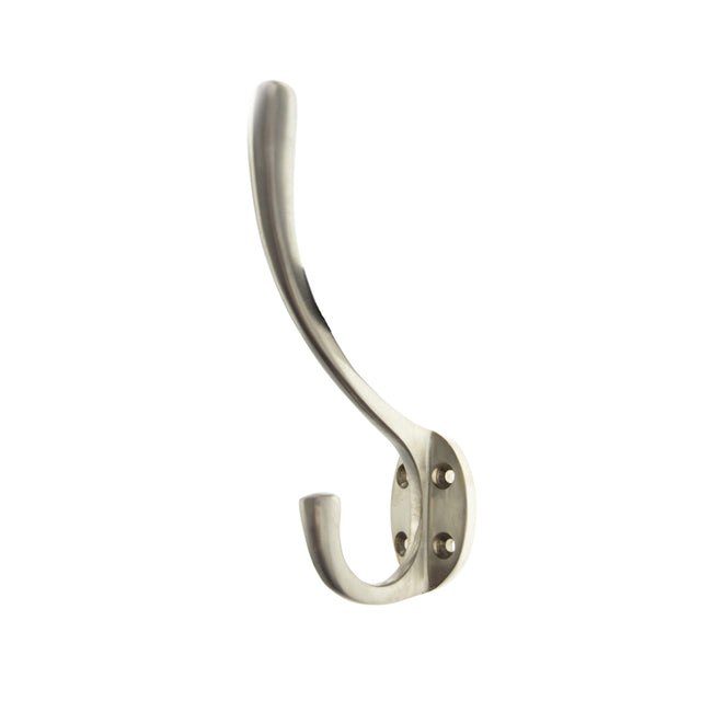 Quality image of Atlantic Traditional Hat & Coat Hook - Satin Nickel | Sku. ahchsn | available from Trade Door Handles.