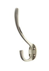 Quality image of Atlantic Traditional Hat & Coat Hook - Satin Nickel | Sku. ahchsn | available from Trade Door Handles.