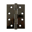 Quality image of Atlantic Ball Bearing Hinges Grade 11 Fire Rated 4" x 3" x 2.5mm - Black Nickel | Sku. ahg111433bn | available from Trade Door Handles.