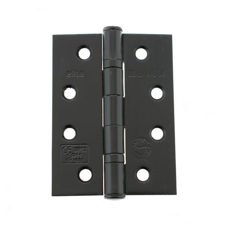 Quality image of Atlantic Ball Bearing Hinges Grade 11 Fire Rated 4" x 3" x 2.5mm - Matt Black | Sku. ahg111433mb | available from Trade Door Handles.
