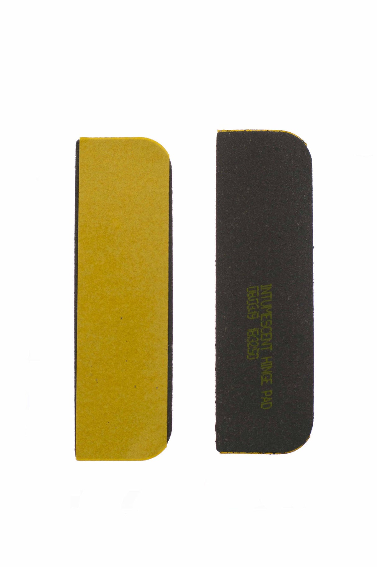 Quality image of Atlantic Radius Corner Intumescent Hinge Pad 4"x3" - FD30 | Sku. ahpfrr43fd30 | available from Trade Door Handles.