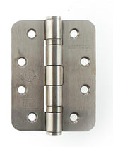 Quality image of Atlantic Radius Corner Ball Bearing Hinges Grade 13 Fire Rated 4" X 3" X 3mm - Satin Stainless Steel | Sku. ahr1433sss | available from Trade Door Handles.