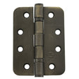 Quality image of Atlantic Radius Corner Ball Bearing Hinges Grade 13 Fire Rated 4" X 3" X 3mm - Urban Bronze | Sku. ahr1433ub | available from Trade Door Handles.