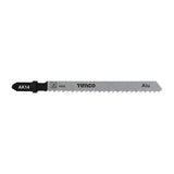 This is an image of Timco - Jigsaw Blades - Metal Cutting - HSS Blades - T127D T127D (5 Pieces Pack) AK14