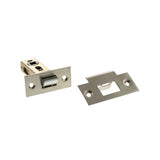 Quality image of Atlantic Bolt Through Tubular Latch 2.5" - Satin Nickel | Sku. al25sn | available from Trade Door Handles.