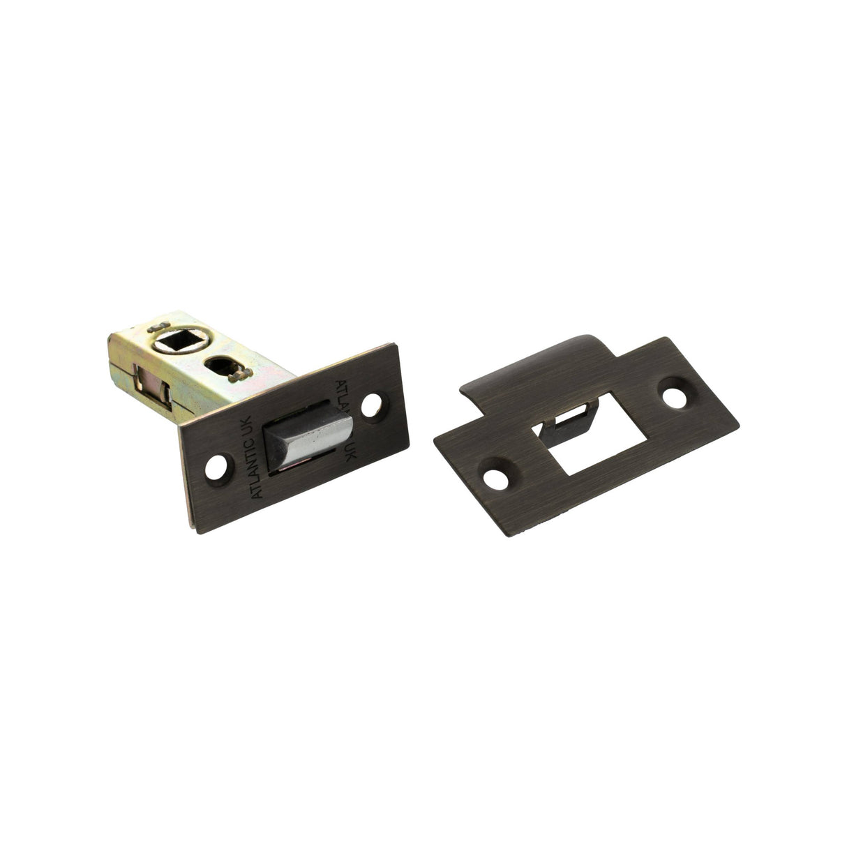 Quality image of Atlantic Bolt Through Tubular Latch 2.5" - Urban Bronze | Sku. al25ub | available from Trade Door Handles.