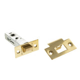 Quality image of Atlantic Heavy Duty Bolt Through Tubular Latch 3'' - Raw Brass | Sku. al3rb | available from Trade Door Handles.